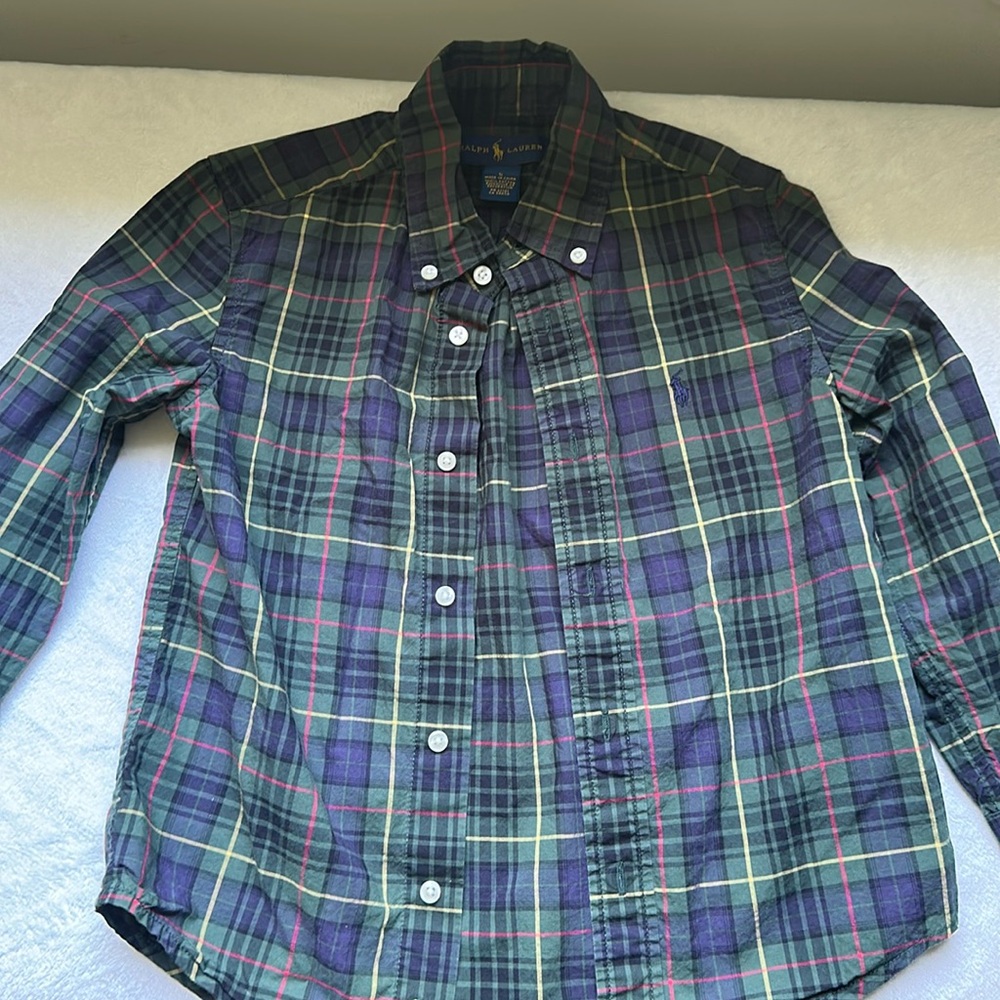 Ralph Lauren boys button up size 5